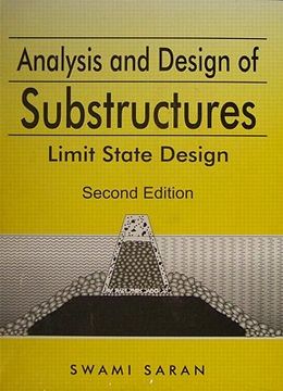 portada Analysis and Design of Substructures: Limit State Design (en Inglés)