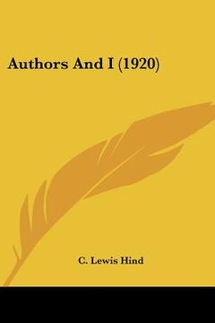 portada authors and i (1920) (en Inglés)