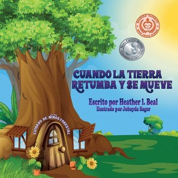 portada Cuando La Tierra Retumba y Se Mueve (Spanish Edition): Un libro de seguridad de terremotos (in Spanish)