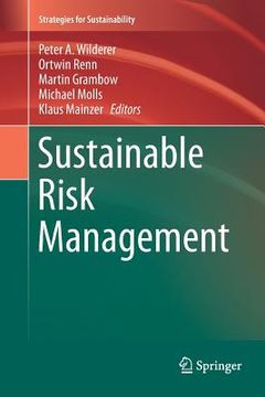 portada Sustainable Risk Management (en Inglés)