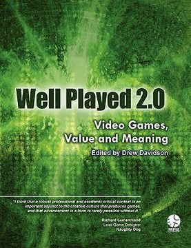 portada well played 2.0: video games, value and meaning (en Inglés)