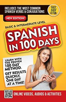 portada Spanish in 100 Days (in Spanish)
