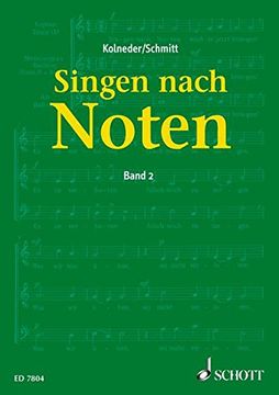 portada Singen Nach Noten 2 (Vocal Studies) (en Alemán)