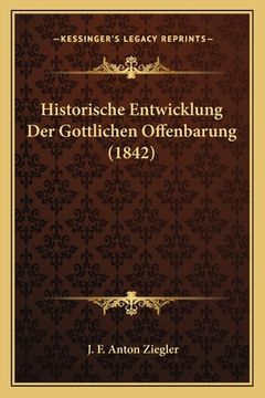 portada Historische Entwicklung Der Gottlichen Offenbarung (1842) (in German)