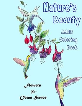 portada Nature's Beauty Adult Coloring Book (en Inglés)