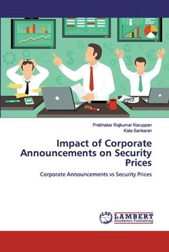 portada Impact of Corporate Announcements on Security Prices (en Inglés)