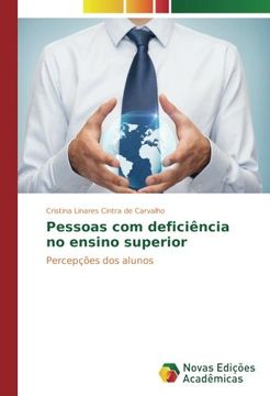 portada Pessoas com deficiência no ensino superior: Percepções dos alunos (Portuguese Edition)