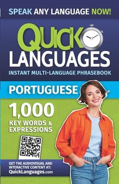 portada Quick Languages - English-Portuguese Phrasebook / Livro de frases inglês-português (en Inglés)