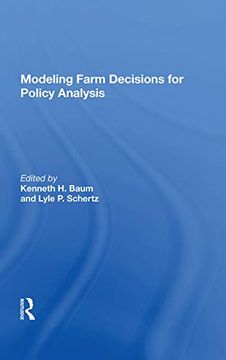 portada Modeling Farm Decisions for Policy Analysis 