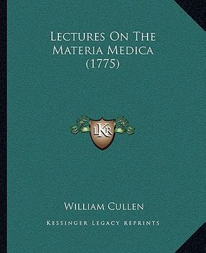 portada lectures on the materia medica (1775) (en Inglés)