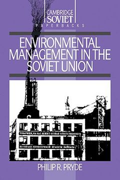 portada Environmental Management in the Soviet Union (Cambridge Russian Paperbacks) (en Inglés)