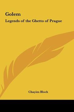 portada golem: legends of the ghetto of prague (en Inglés)