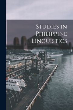 portada Studies in Philippine Linguistics (en Inglés)