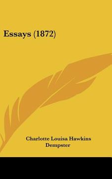 portada essays (1872) (en Inglés)