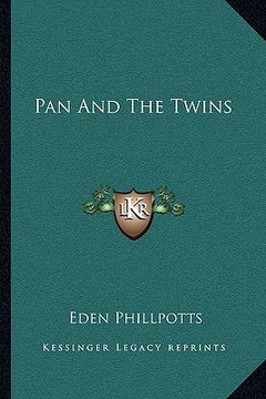 portada pan and the twins (en Inglés)