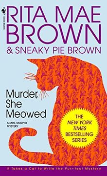 portada Murder, she Meowed: A Mrs. Murphy Mystery (en Inglés)
