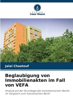 portada Beglaubigung von Immobilienakten im Fall von VEFA (in German)