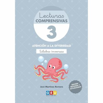 portada Lecturas Comprensivas 3 Silabas Inversas 4ºEd (in Spanish)