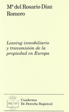 portada Leasing Inmobiliario y Transmision de la Propiedad en Europa