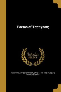 portada Poems of Tennyson; (en Inglés)