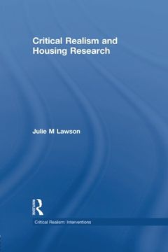 portada Critical Realism and Housing Research (Routledge Studies in Critical Realism)