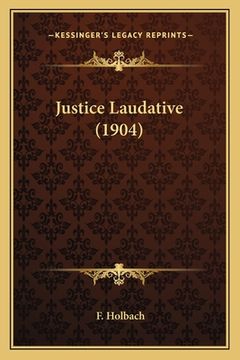 portada Justice Laudative (1904) (in French)