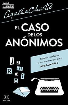 portada El Caso de los Anónimos (Espasa Narrativa) (in Spanish)