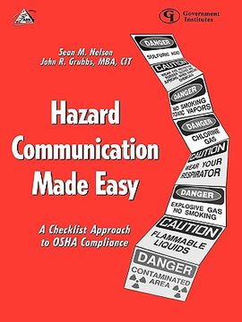 portada hazard communication made easy: a checklist approach to osha compliance: a checklist approach to osha compliance (in English)