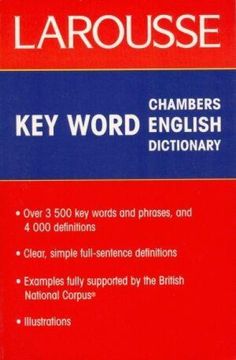 portada Larousse key Word Chambers English Dictionary