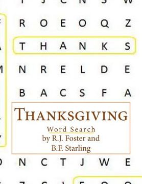 portada Thanksgiving: Word Search (en Inglés)