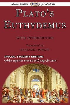 portada euthydemus (special edition for students) (en Inglés)