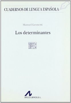 portada Los Determinantes (2ª Ed. ) (in Spanish)