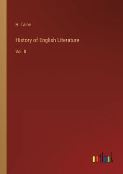 portada History of English Literature: Vol. II (in English)