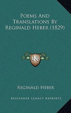 portada poems and translations by reginald heber (1829) (en Inglés)