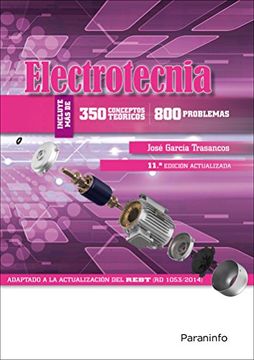 portada Electrotecnia (350 Conceptos Teóricos -800 Problemas)