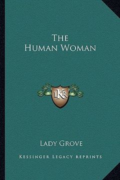 portada the human woman (en Inglés)