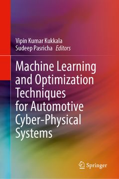 portada Machine Learning and Optimization Techniques for Automotive Cyber-Physical Systems