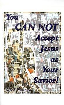 portada you can not accept jesus as your savior!