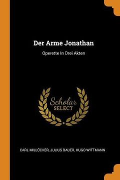 portada Der Arme Jonathan: Operette in Drei Akten 