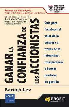 portada Ganar la Confianza de los Accionistas (in Spanish)
