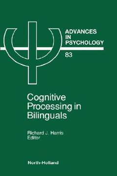 portada advances in psychology v83 (en Inglés)