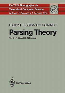 portada parsing theory ii: lr(k) and ll(k) parsing (en Inglés)