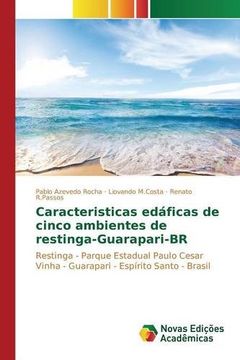 portada Caracteristicas edáficas de cinco ambientes de restinga-Guarapari-BR
