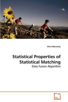 portada statistical properties of statistical matching (en Inglés)