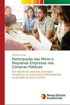 portada Participação das Micro e Pequenas Empresas nas Compras Públicas