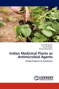 portada indian medicinal plants as antimicrobial agents (en Inglés)