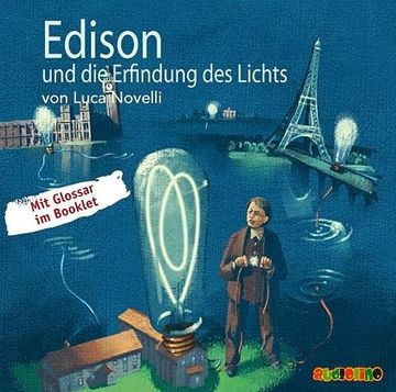 portada Edison und die Erfindung des Lichts cd: Geniale Denker und Erfinder (en Alemán)