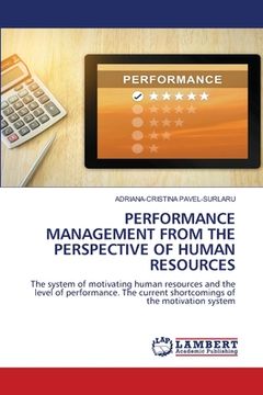 portada Performance Management from the Perspective of Human Resources (en Inglés)