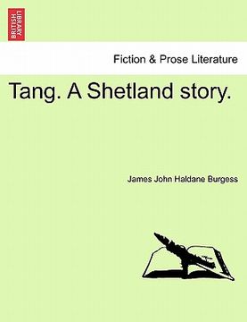 portada tang. a shetland story. (in English)