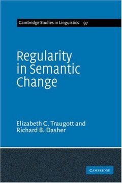 portada Regularity in Semantic Change Paperback (Cambridge Studies in Linguistics) (en Inglés)